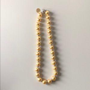 Gold Pearl Necklace